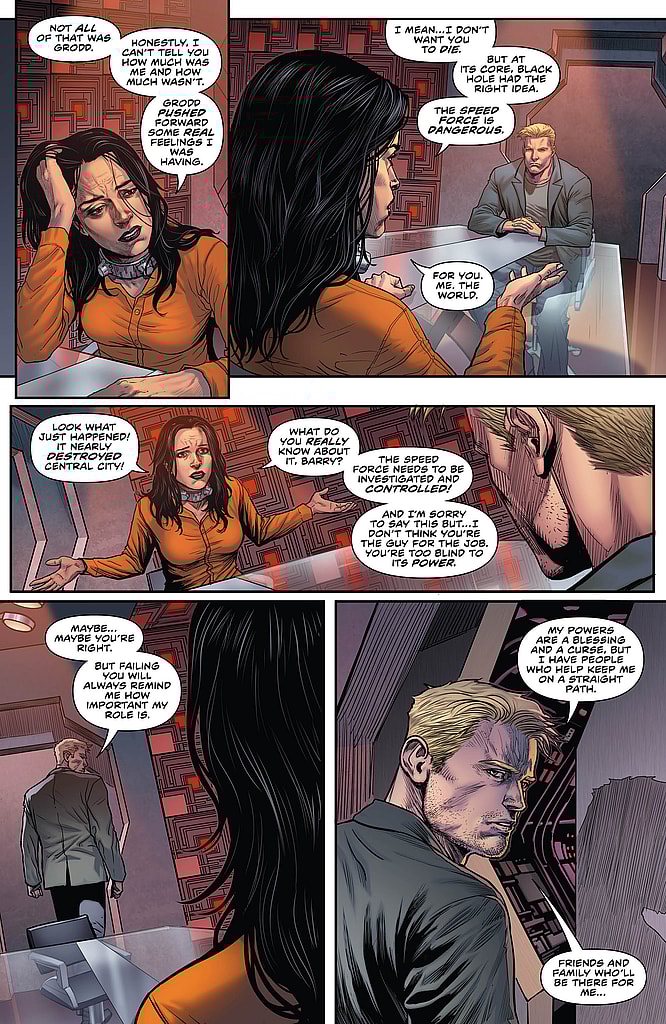 The Flash Preview Page - Art by Christian Duce - DC Comics