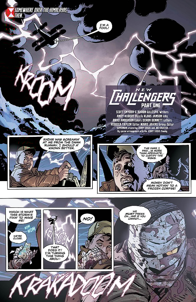 New Challengers #1 - Art by Andy Kubert - DC Comics