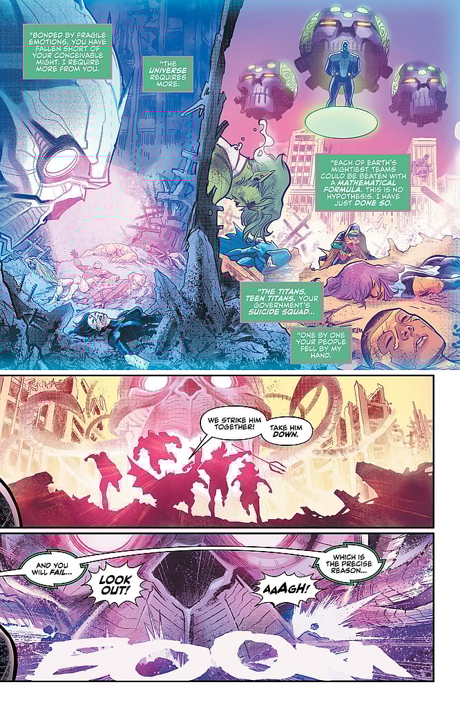 Justice League: No Justice #1 Preview Page - DC Comics