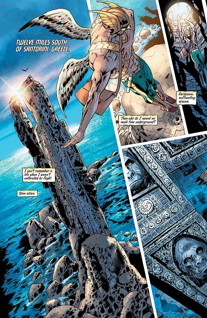 Hawkman #1 Preview Page - DC Comics