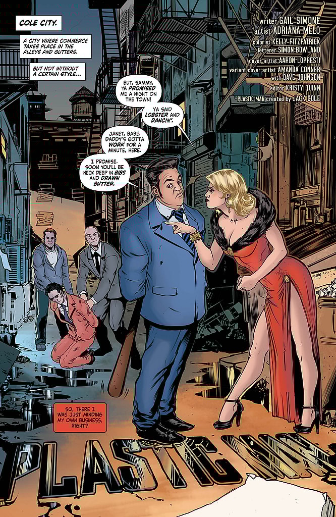 Plastic Man #1 Preview Page - DC Comics