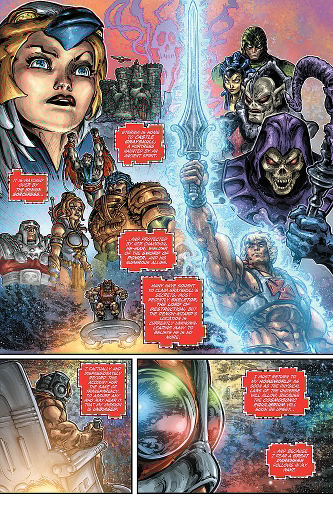 Injustice vs. Masters of the Universe #1 Preview Page - DC Comics