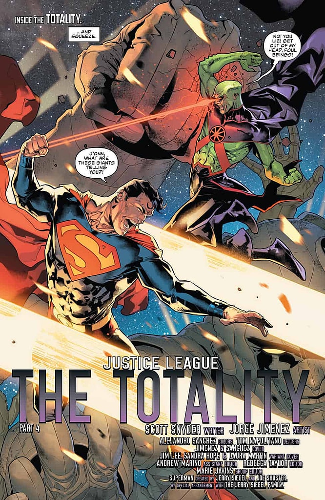 Justice League #4 Preview Page - DC Comics