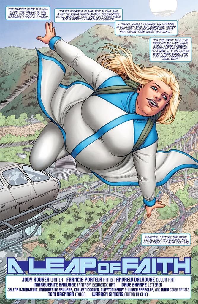 Faith #1 Preview Page