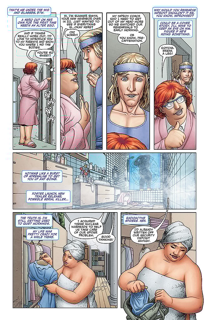 Faith #1 Preview Page