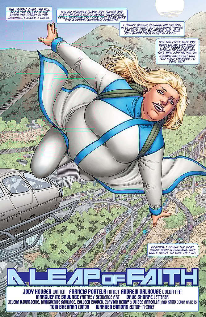 Faith #1 Preview Page