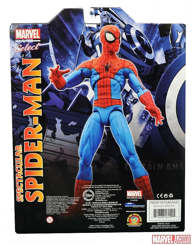 Marvel Select Spectacular Spider-Man Action Figure