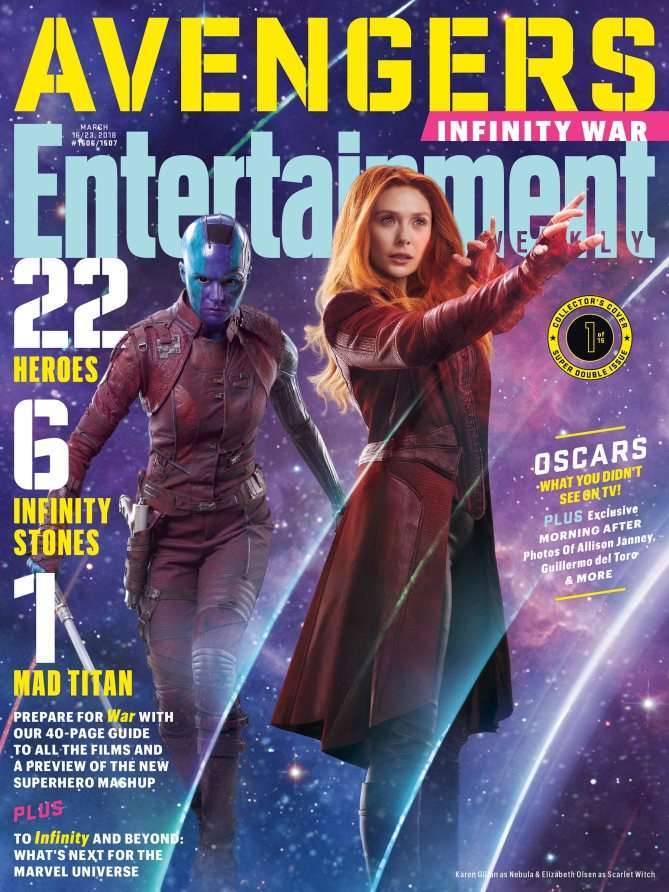 Nebula and Scarlet Witch