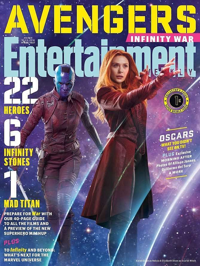 Nebula and Scarlet Witch