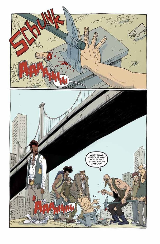 Kingdom Bum #1 Preview Page