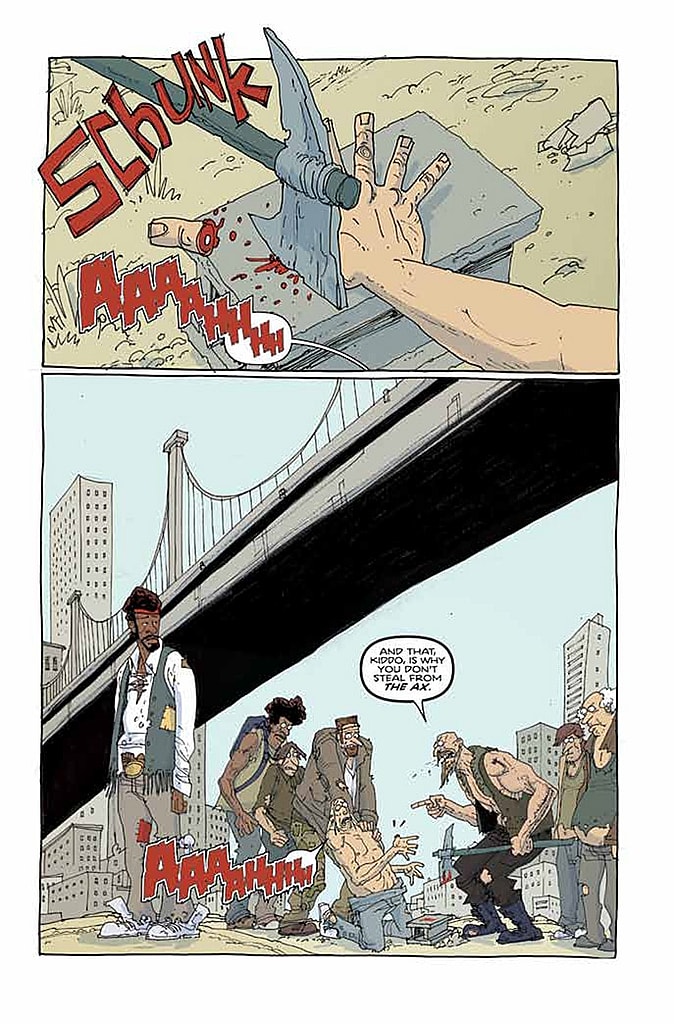 Kingdom Bum #1 Preview Page