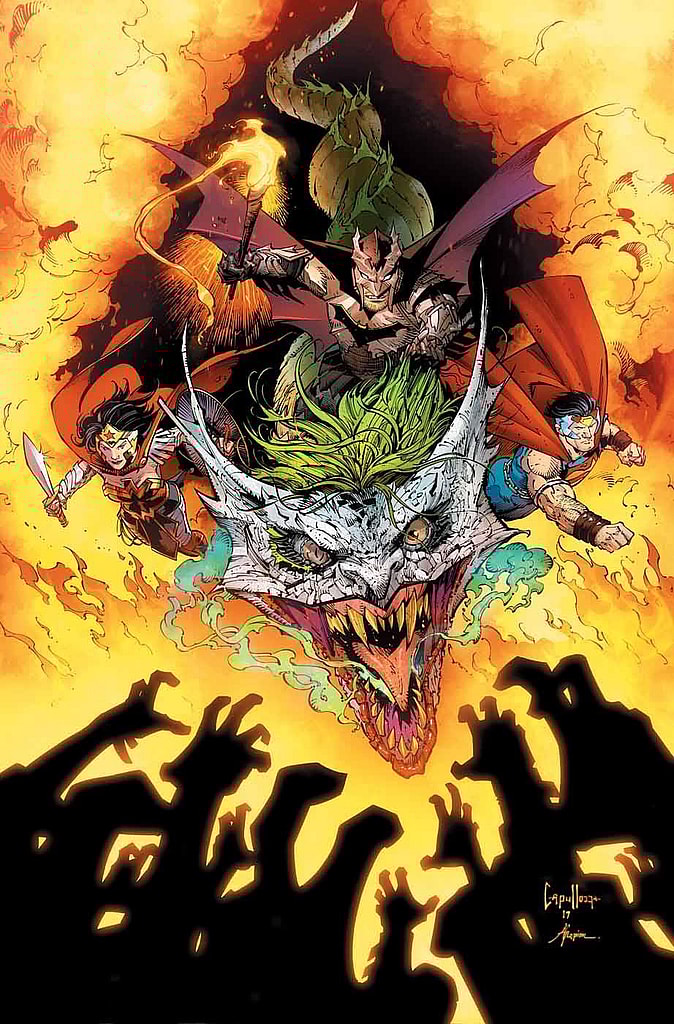 Dark Nights: Metal #6 Cover by Greg Capullo, Writer Scott Snyder