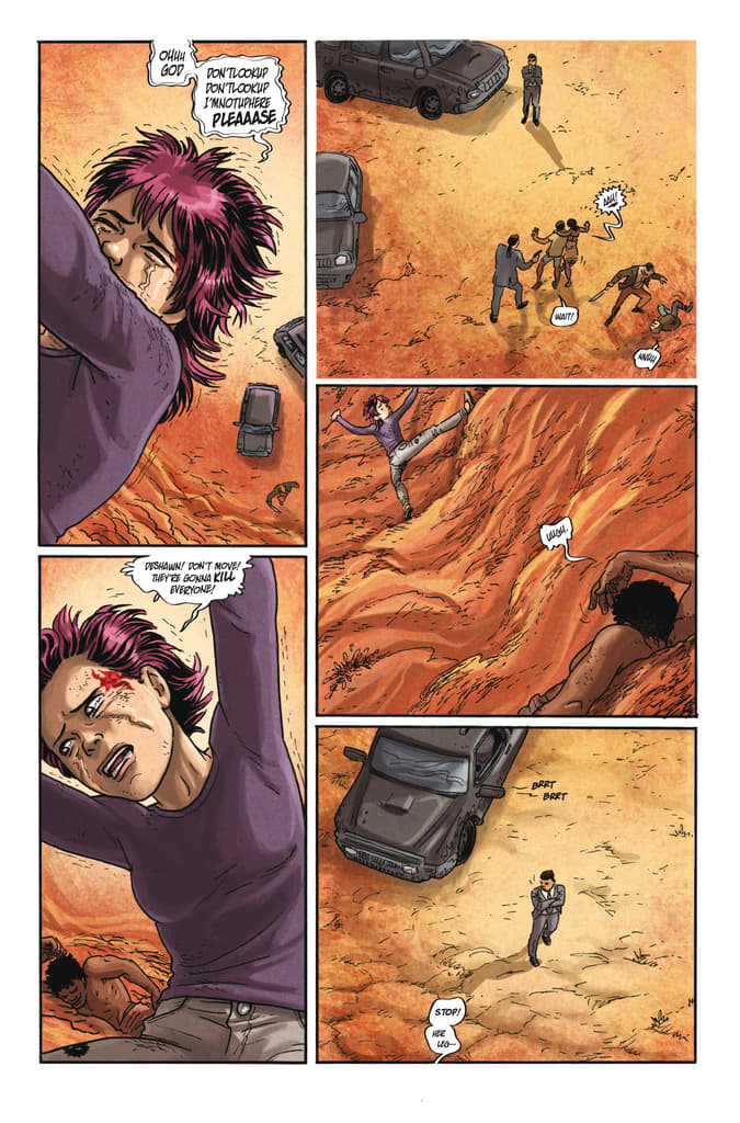 No Mercy #5 Preview Page