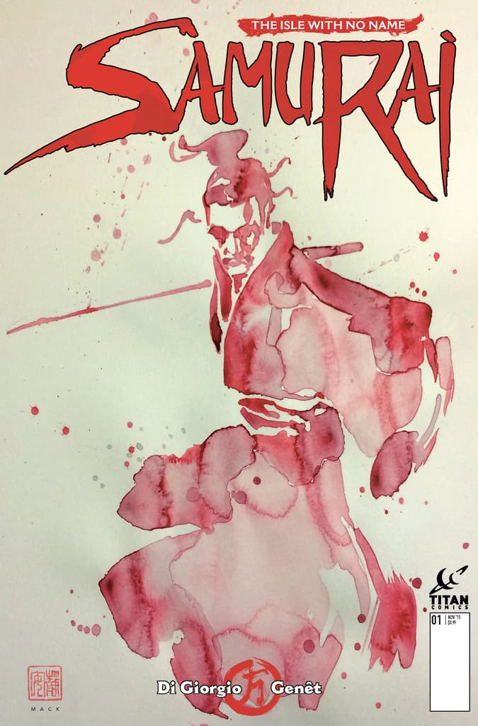 Samurai #1 Cover B by David Mack