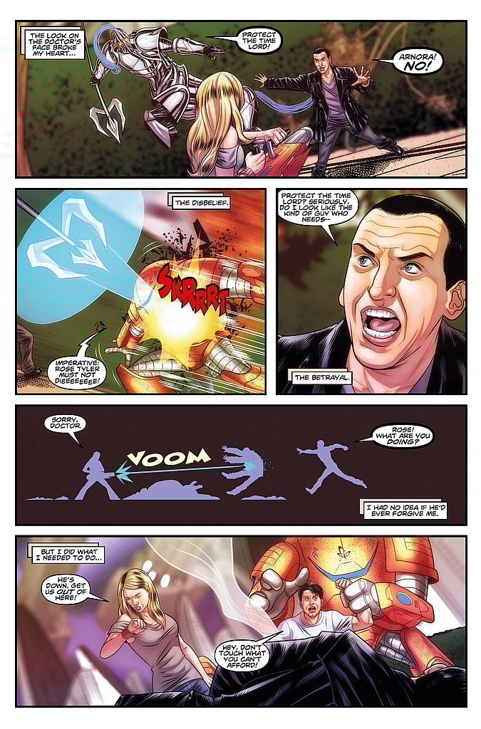 Doctor Who: The Ninth Doctor Miniseries #5 Preview Page