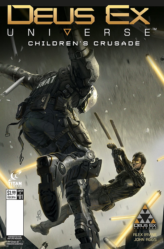 Deus Ex #1 Cover