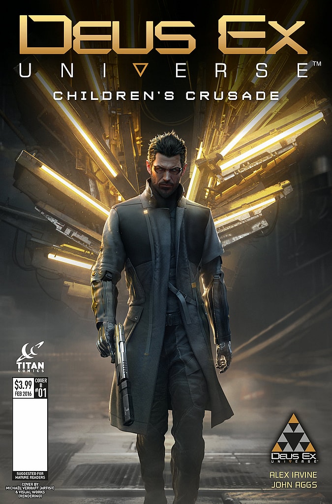 Deus Ex #1 Cover