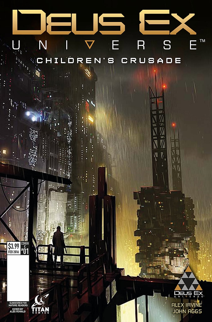 Deus Ex #1 Cover