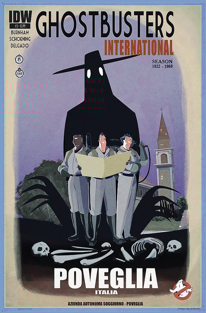 Ghostbusters International #3 Cover