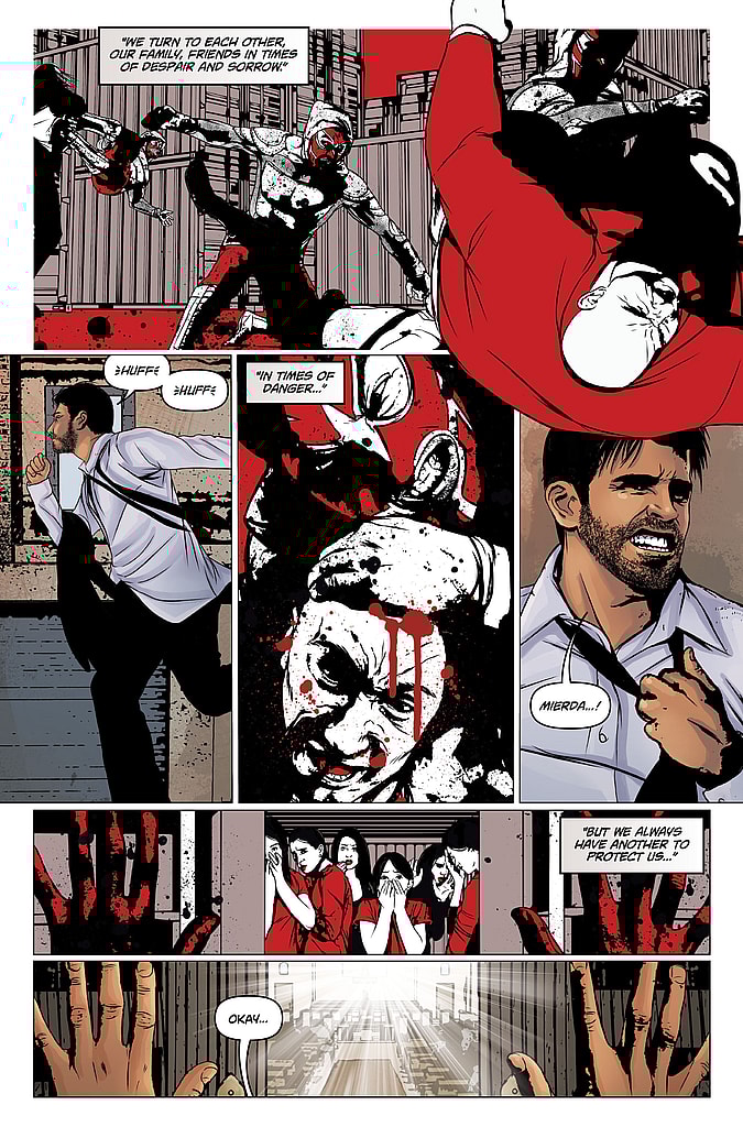 Heroes Vengeance #3 Preview Page