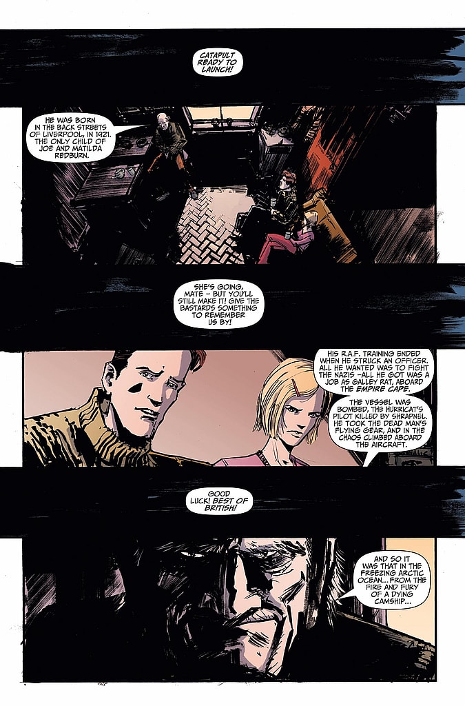 Johnny Red #2 Preview Page