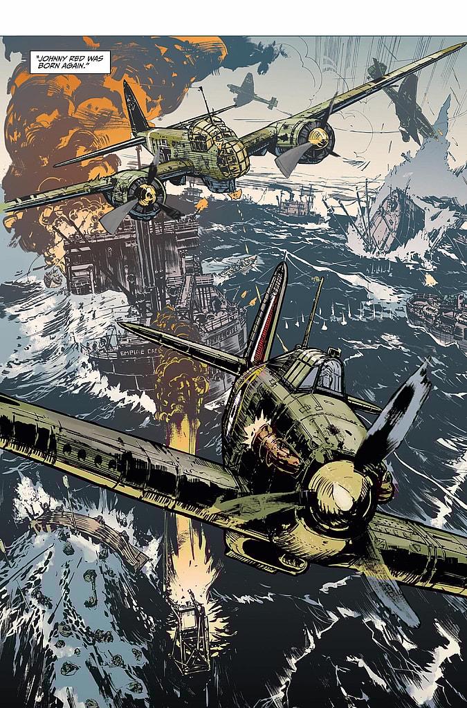 Johnny Red #2 Preview Page