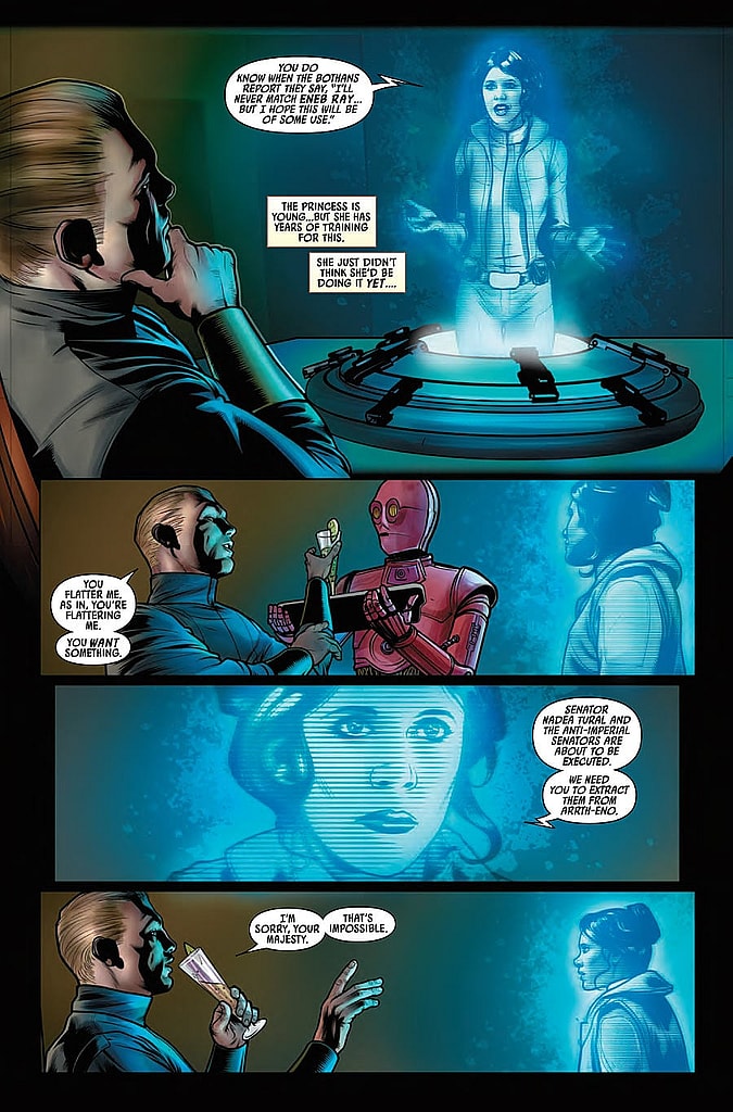 Star Wars Annual #1 Preview Page