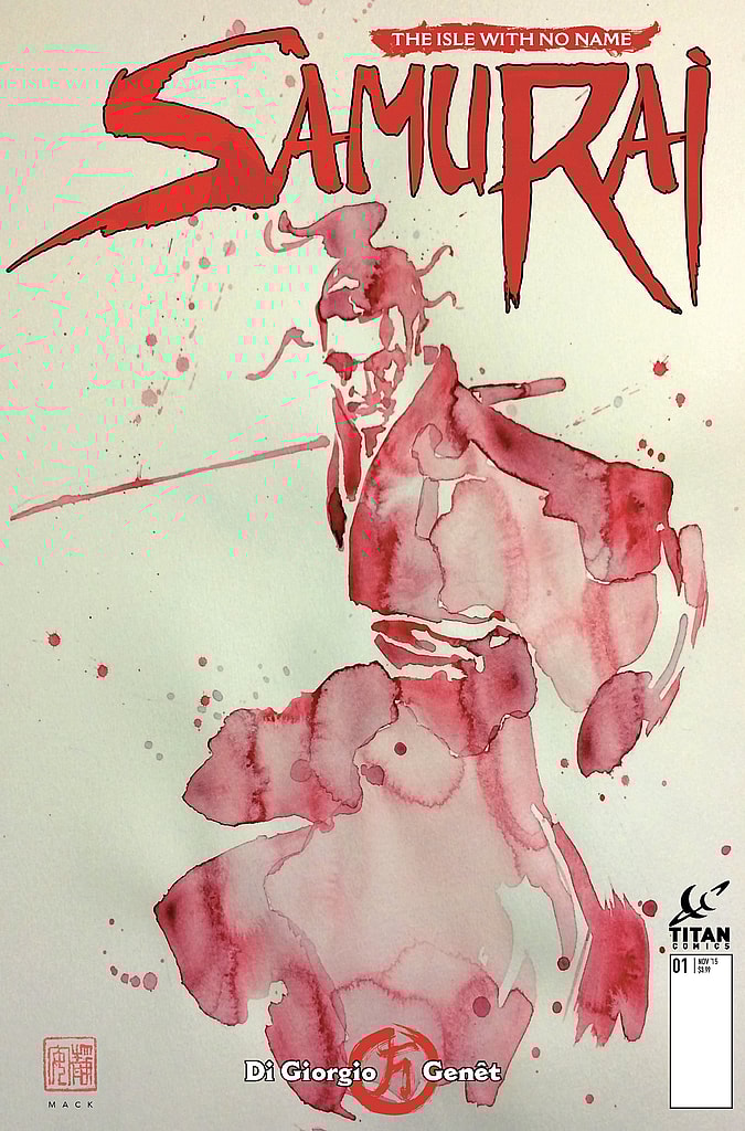 Samurai #1 Cover B by David Mack