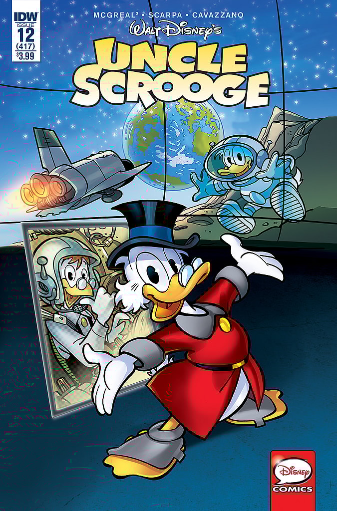 Uncle Scrooge #12 Cover
