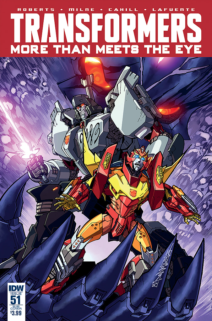 Transformers: More Than Meets the Eye #51 Cover