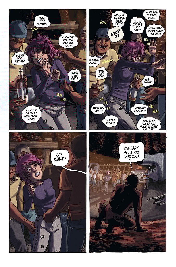 No Mercy #5 Preview Page