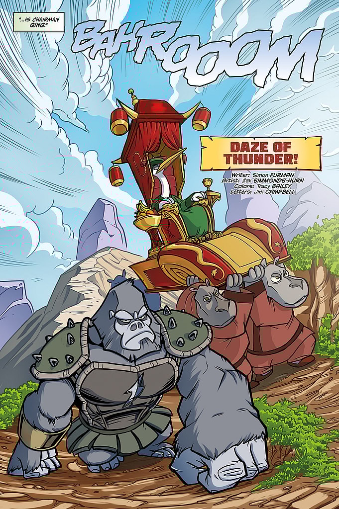Kung Fu Panda: Daze of Thunder Preview Page