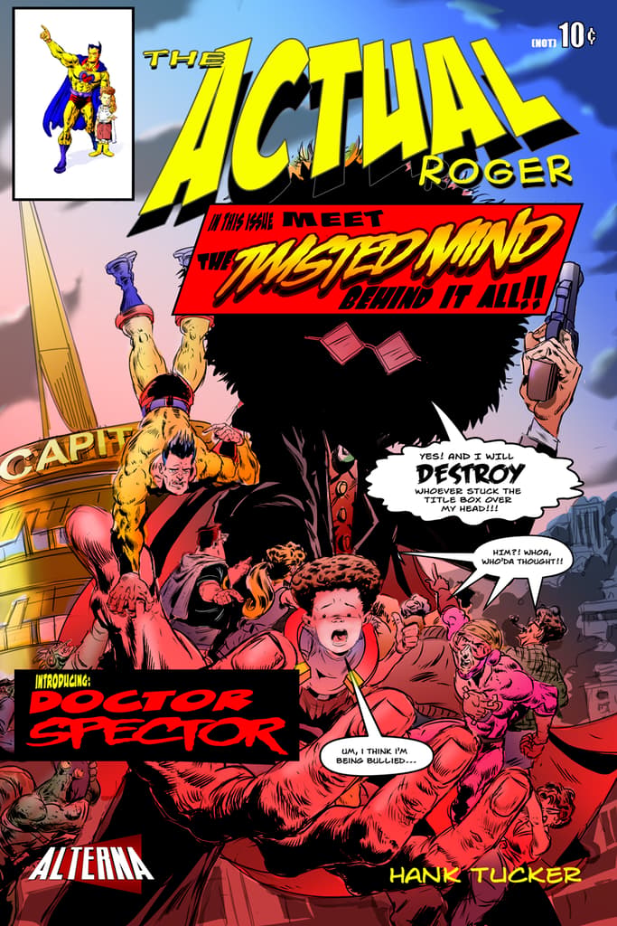 The Actual Roger #4 Cover