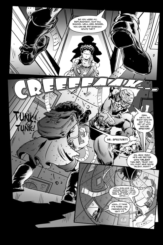 The  Actual Roger #4 Preview Page