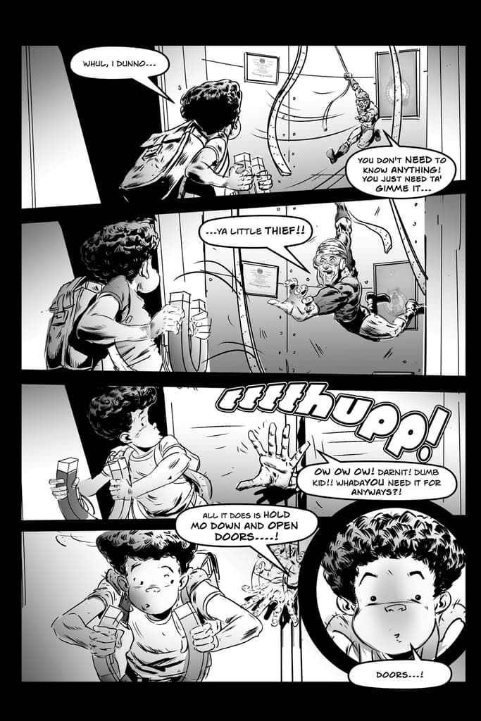 The  Actual Roger #4 Preview Page