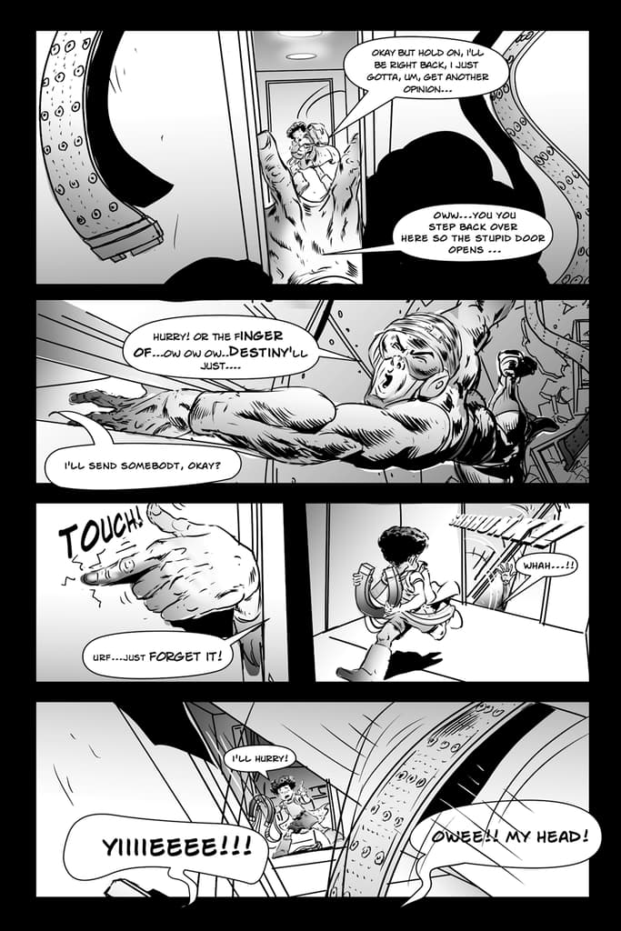 The  Actual Roger #4 Preview Page