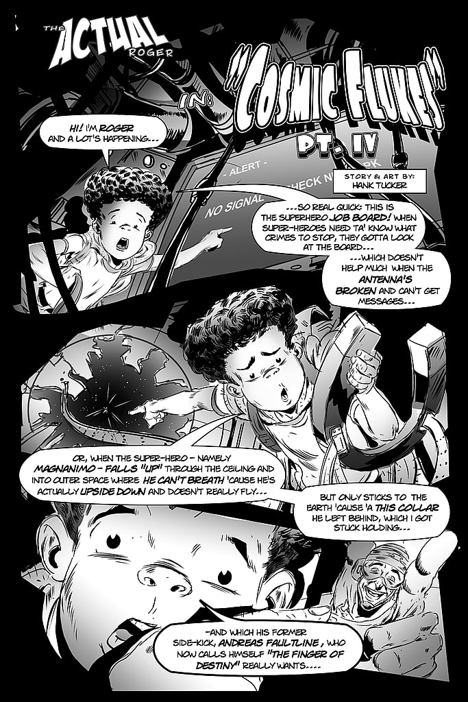 The Actual Roger #4 Preview Page