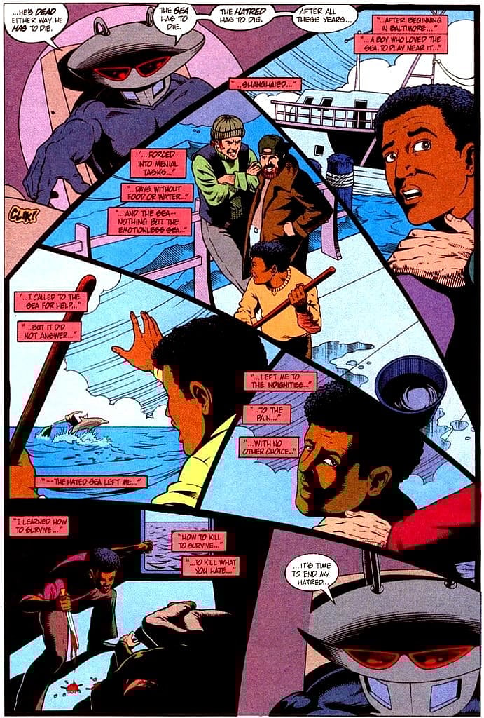 Black Manta Origin - DC Comics