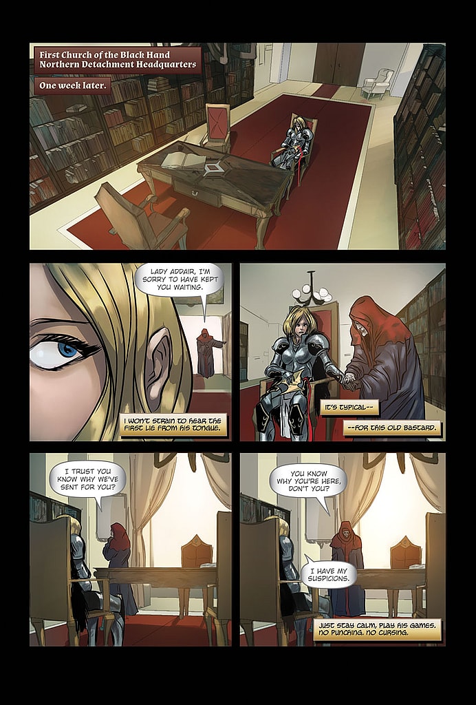 The Black Hand Preview Page