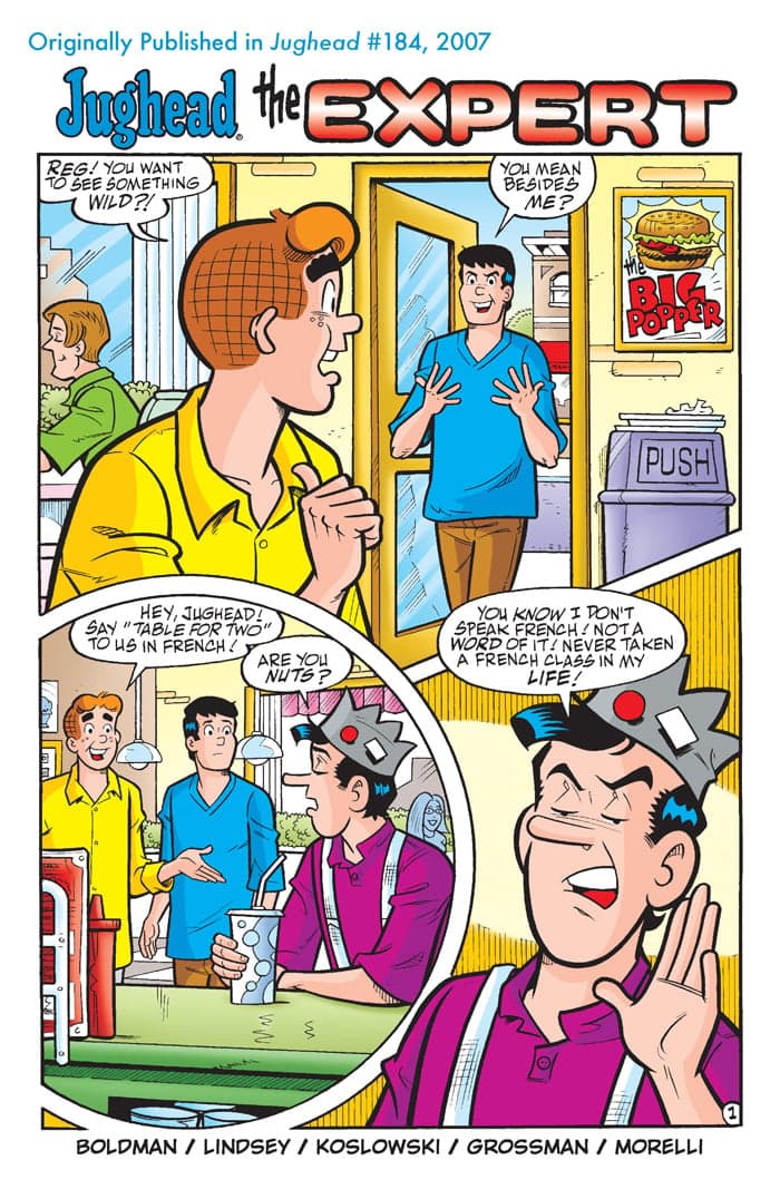 ARCHIE 75 SERIES: JUGHEAD (DIGITAL EXCLUSIVE) Preview Page