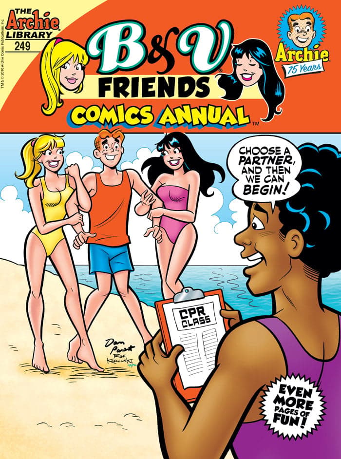 Cover by Dan Parent, Rich Koslowski, and Rosario “Tito” Peña