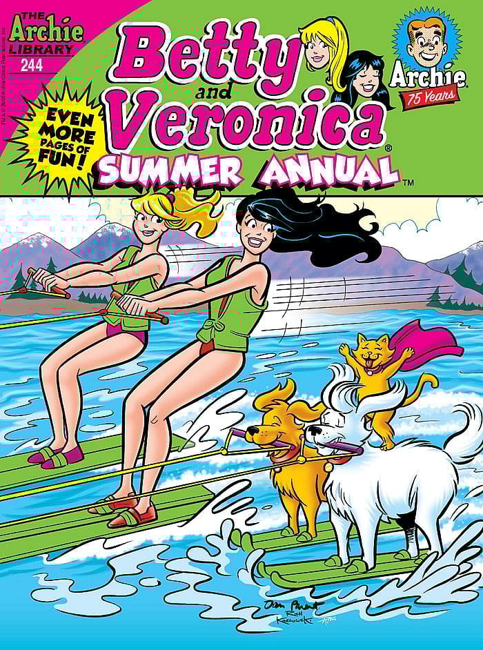 Cover by Dan Parent, Rich Koslowski, and Rosario “Tito” Peña