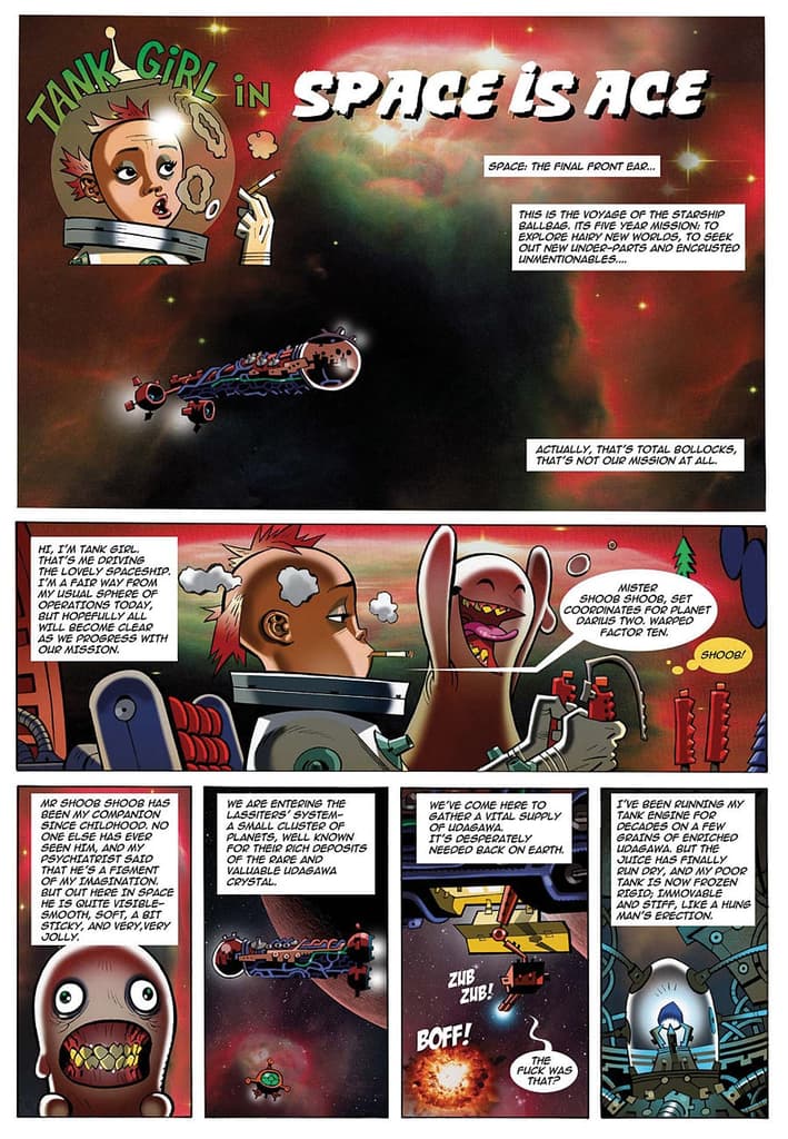 21st Century Tank Girl Vol. 1 Preview Page