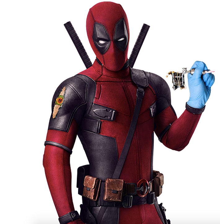 Deadpool 2 Tattoo Promo Brazil 