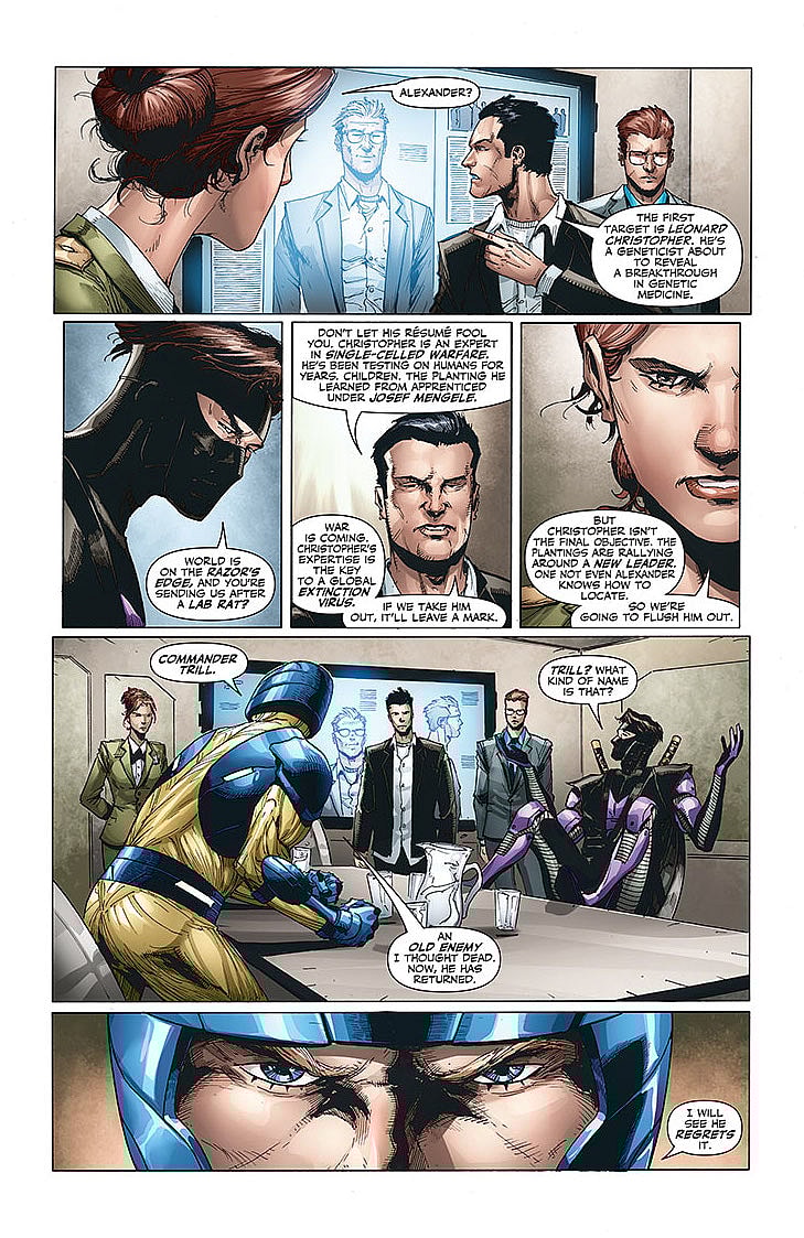 X-O Manowar #43 Preview Page
