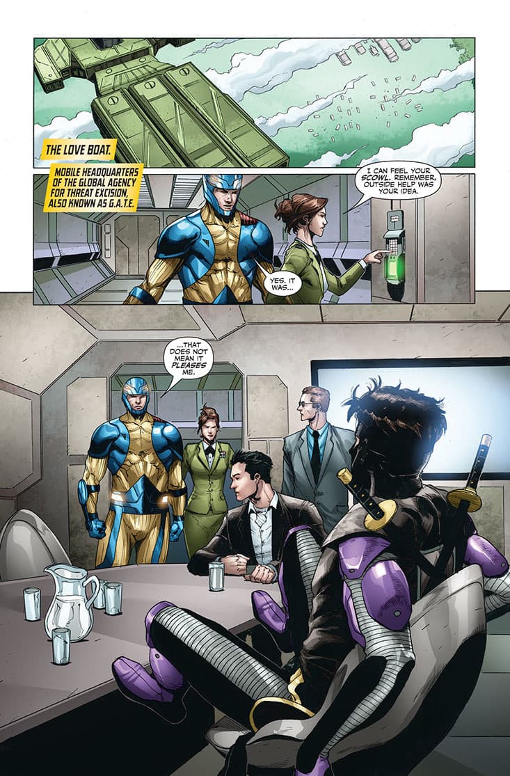 X-O Manowar #43 Preview Page