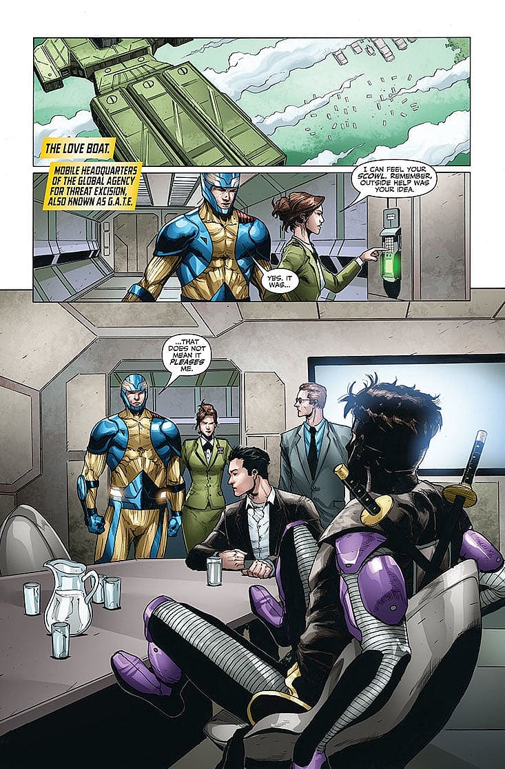 X-O Manowar #43 Preview Page