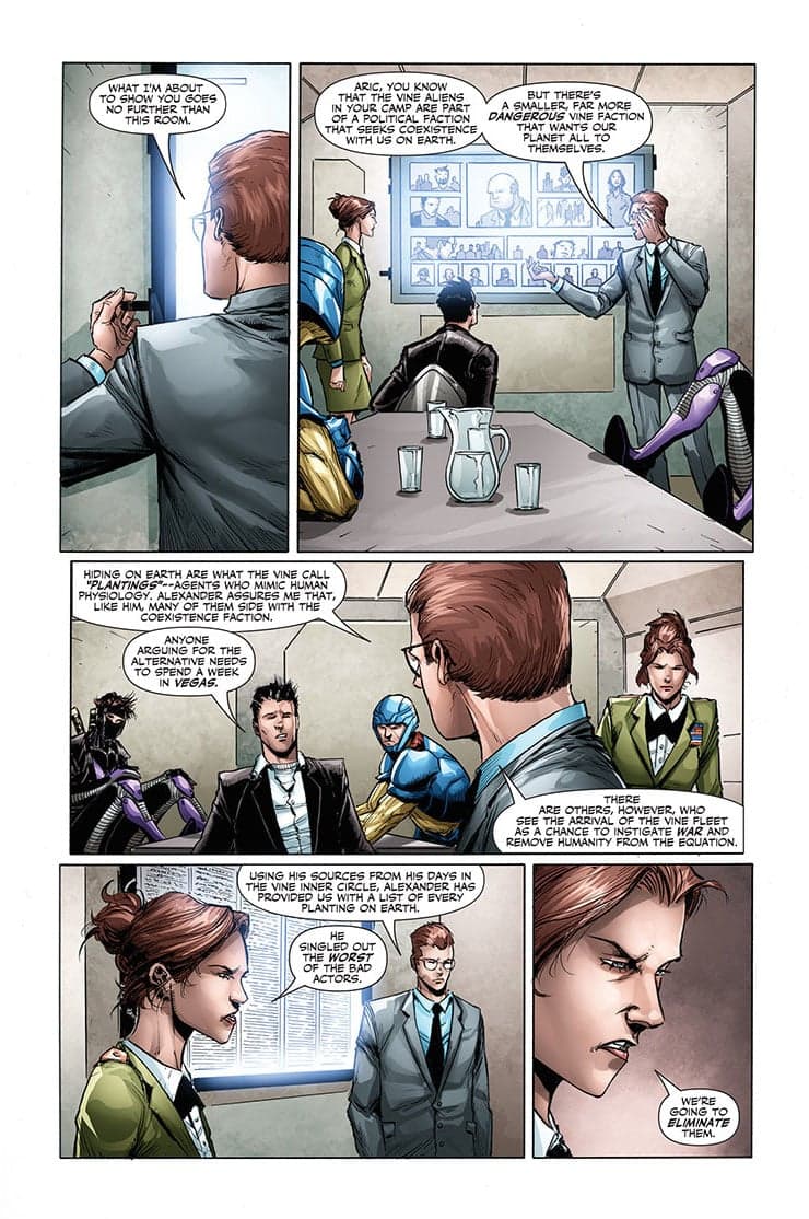 X-O Manowar #43 Preview Page