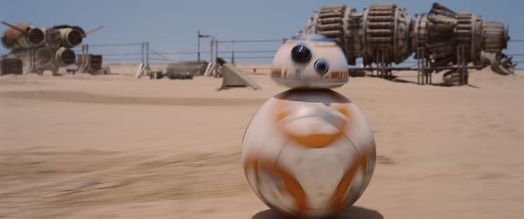 BB-8 on Jakku