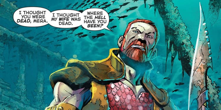 King Nereus - Art by Paul Pelletier - DC Comics